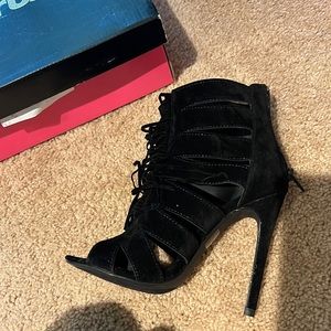Charlotte Ruse Black Heels